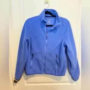 L.L.Bean Blue Fleece Jacket